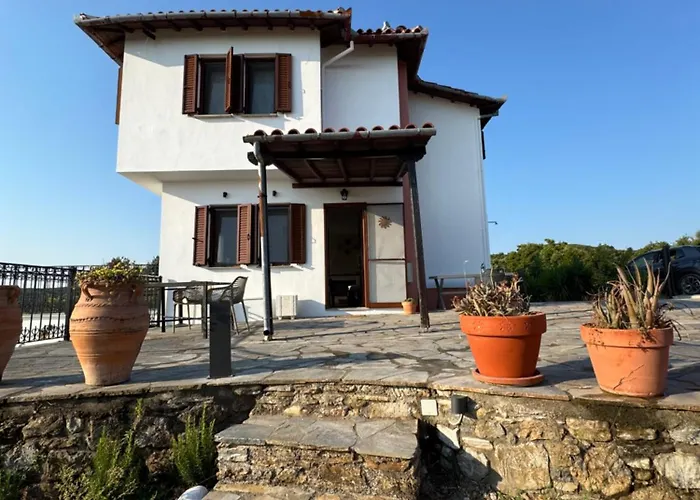 בית נופש Villa Glykeria Διώροφη Κατοικία Με Δυο Υπνοδωμάτια Με Θέα